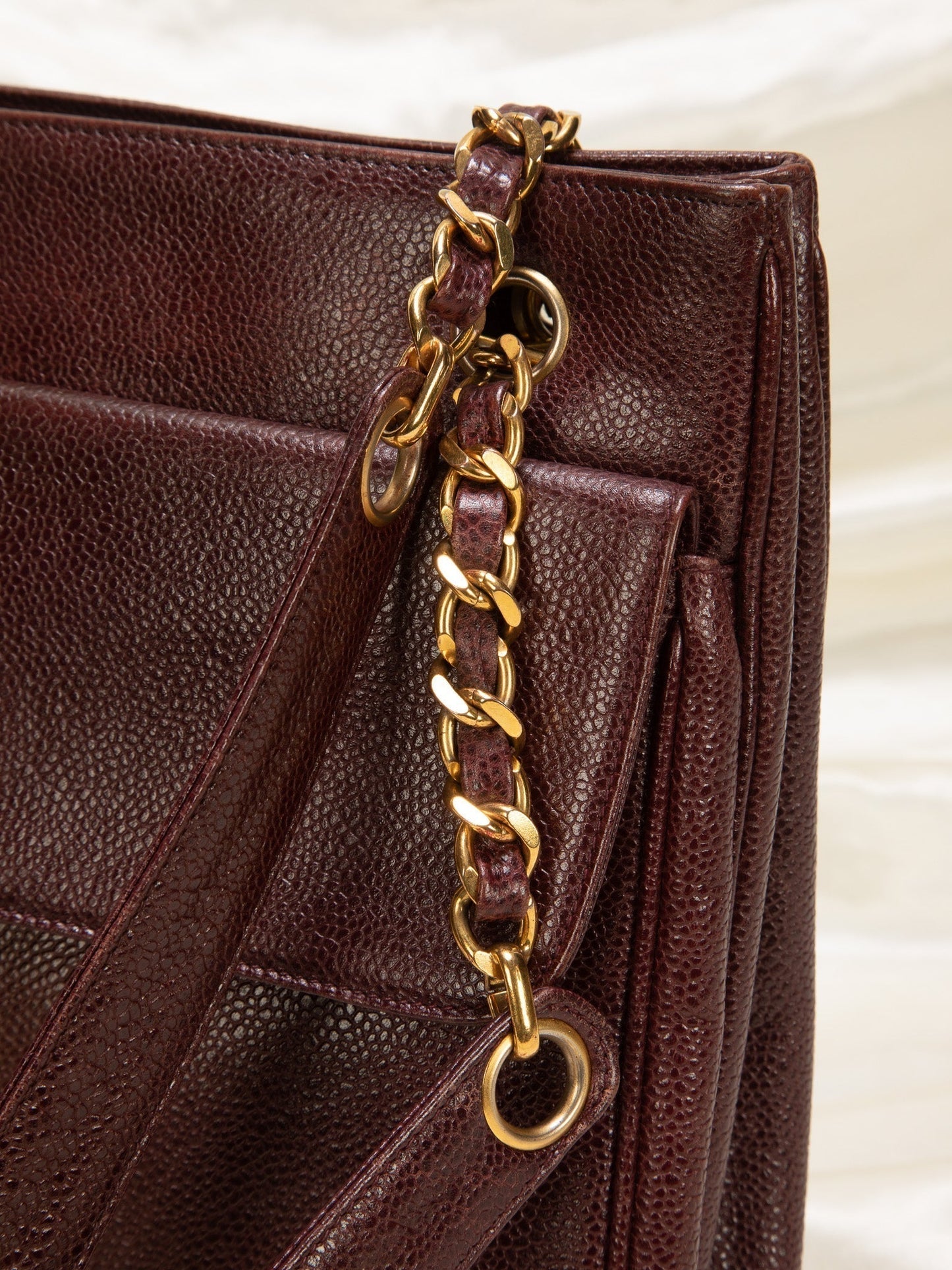 Chanel Caviar Double-Sided Tote