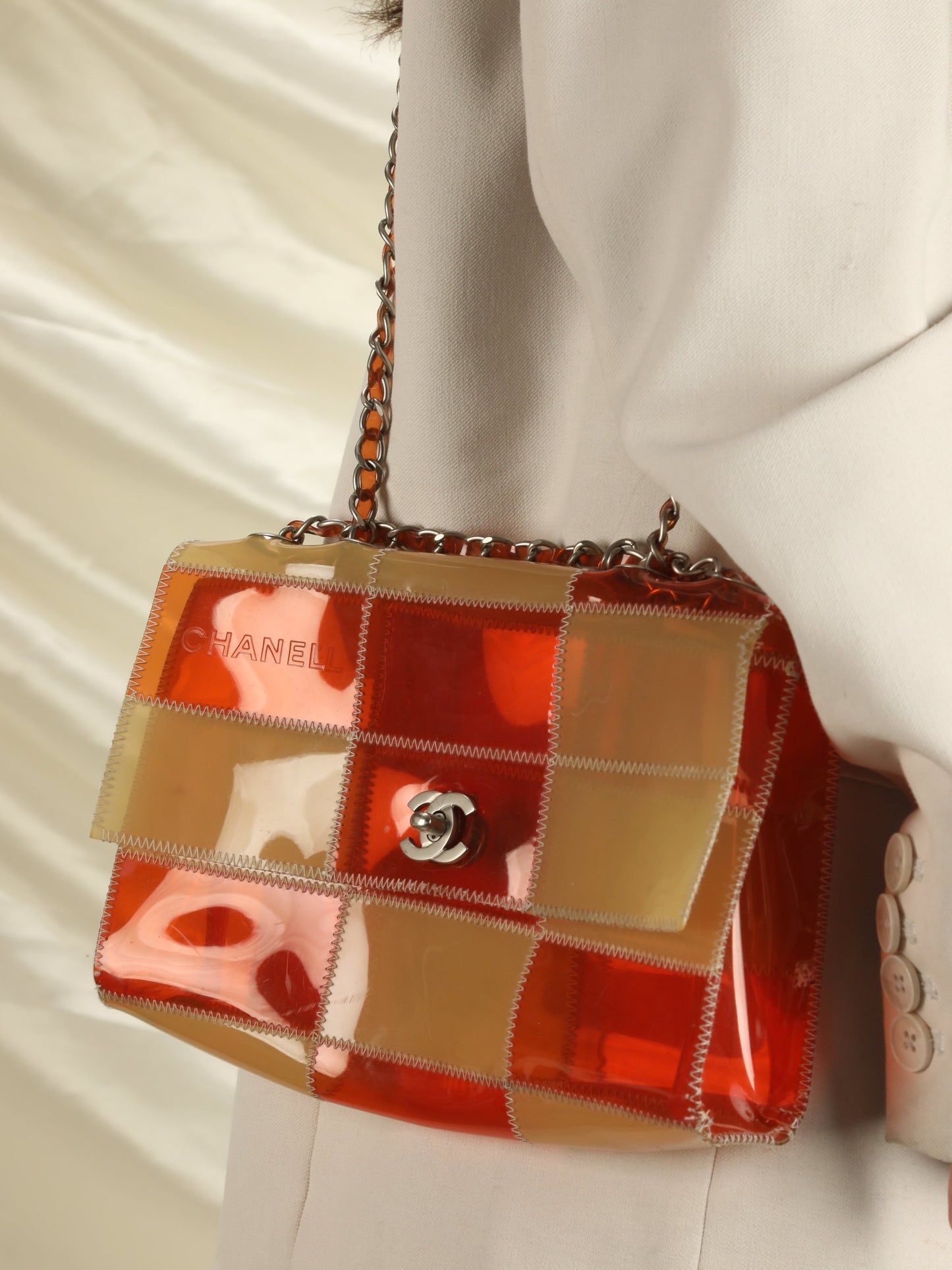 Chanel Vinyl Patchwork Bag