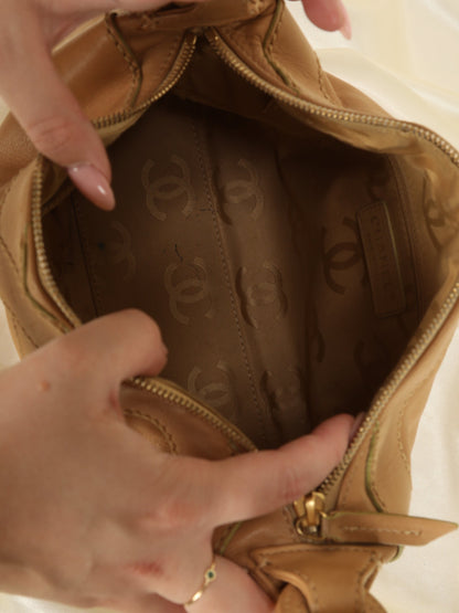 Chanel Surpique Hobo Bag