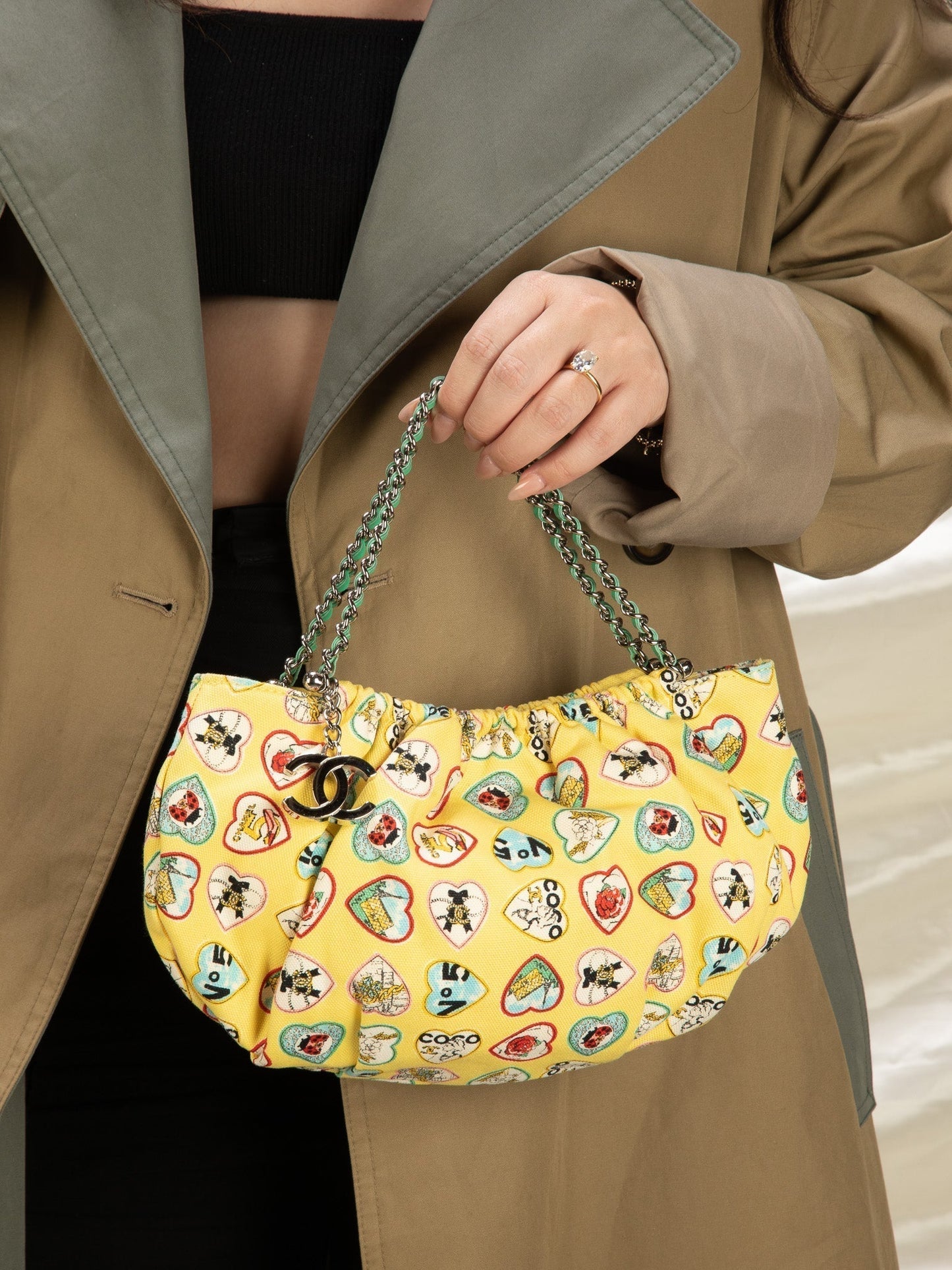Chanel Valentine Heart Mini Tote