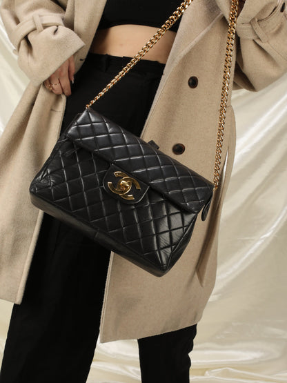 Extremely Rare Chanel Lambskin Classic Flap Backpack