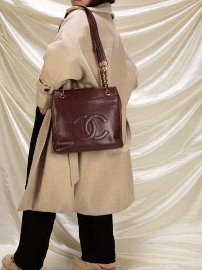 Chanel Caviar Double-Sided Tote