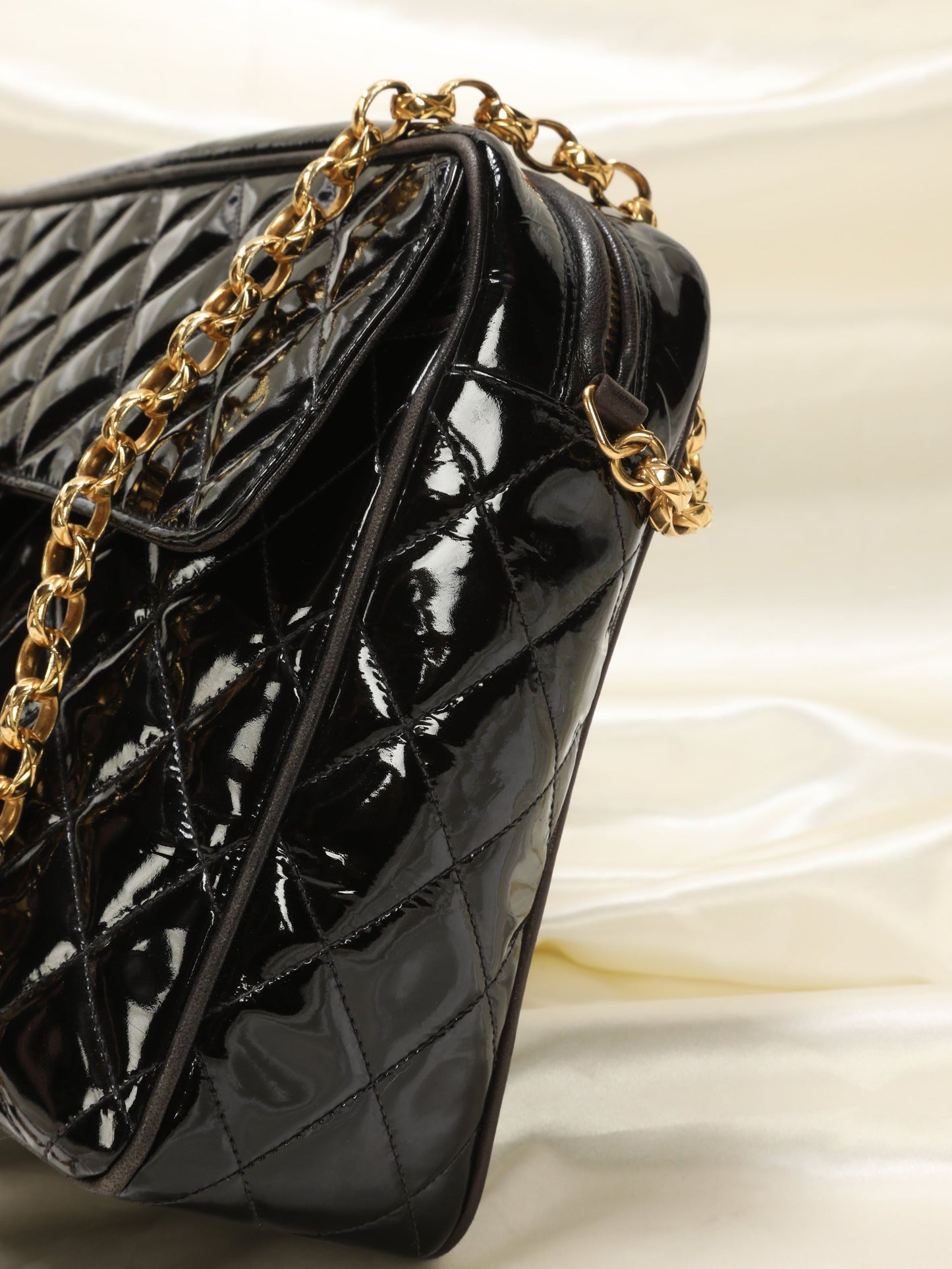 Chanel Patent Bijoux Camera Bag