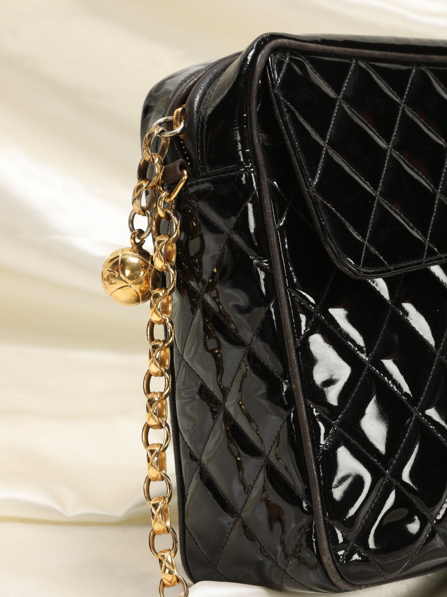 Chanel Patent Bijoux Camera Bag