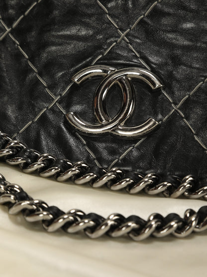 Chanel Wild Stitch Chain Flap Bag