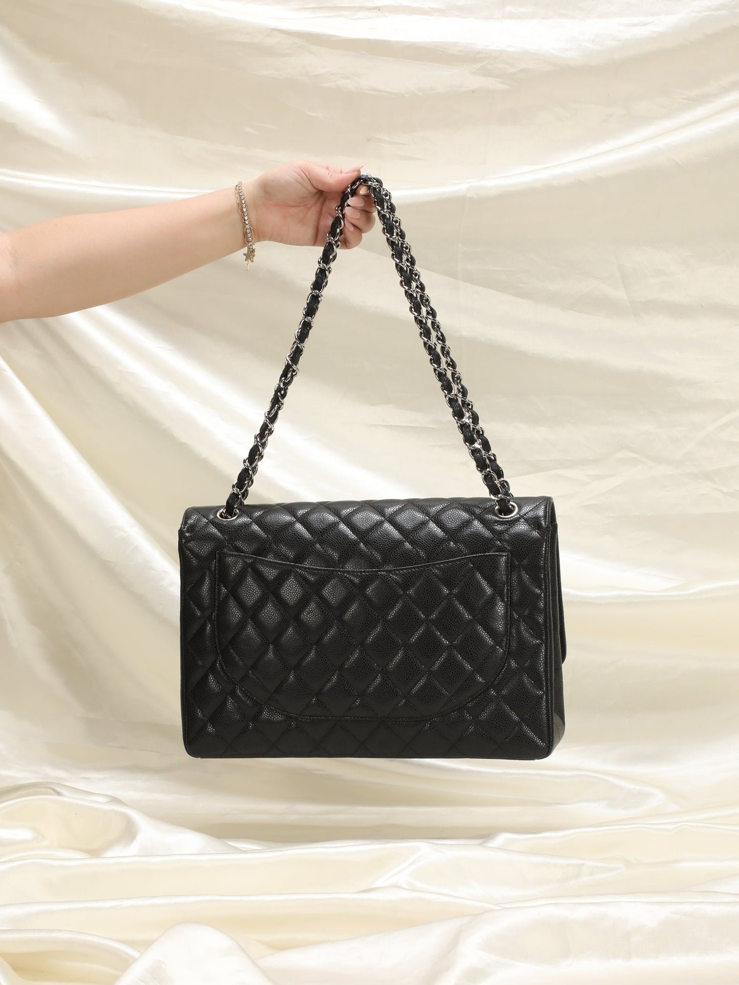 Chanel Caviar Jumbo Classic Flap