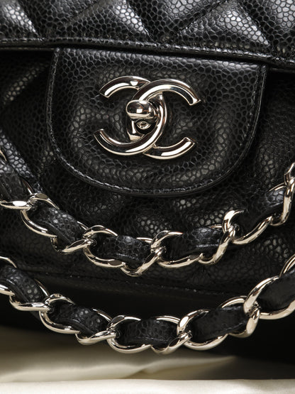 Chanel Caviar Jumbo Classic Flap