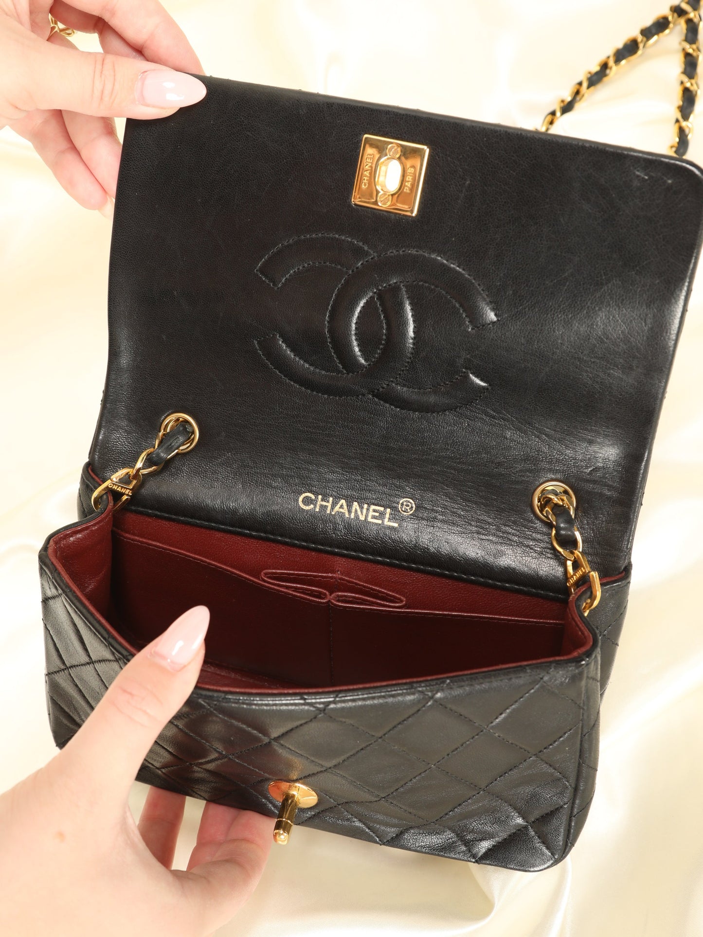 Chanel Mini Turnlock Full Flap