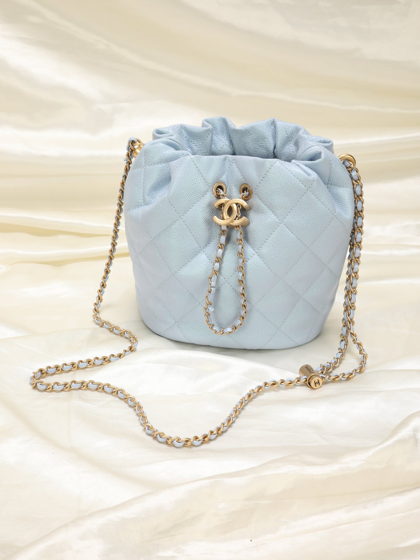 Chanel 2021 Iridescent Bucket Bag