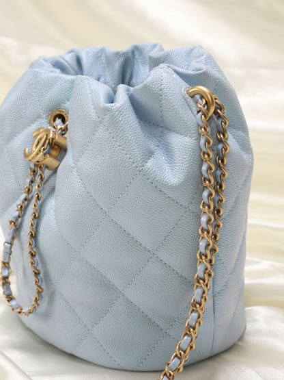 Chanel 2021 Iridescent Bucket Bag
