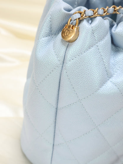 Chanel 2021 Iridescent Bucket Bag