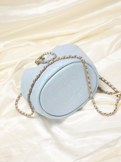 Chanel 2021 Iridescent Bucket Bag