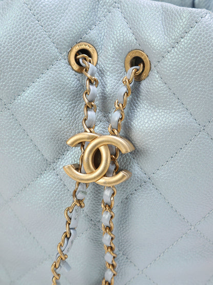 Chanel 2021 Iridescent Bucket Bag