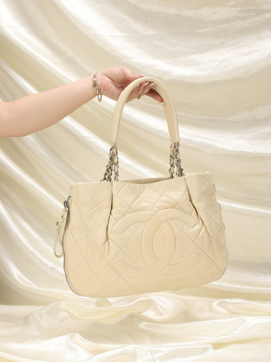 Chanel Timeless Caviar Quilted Tote