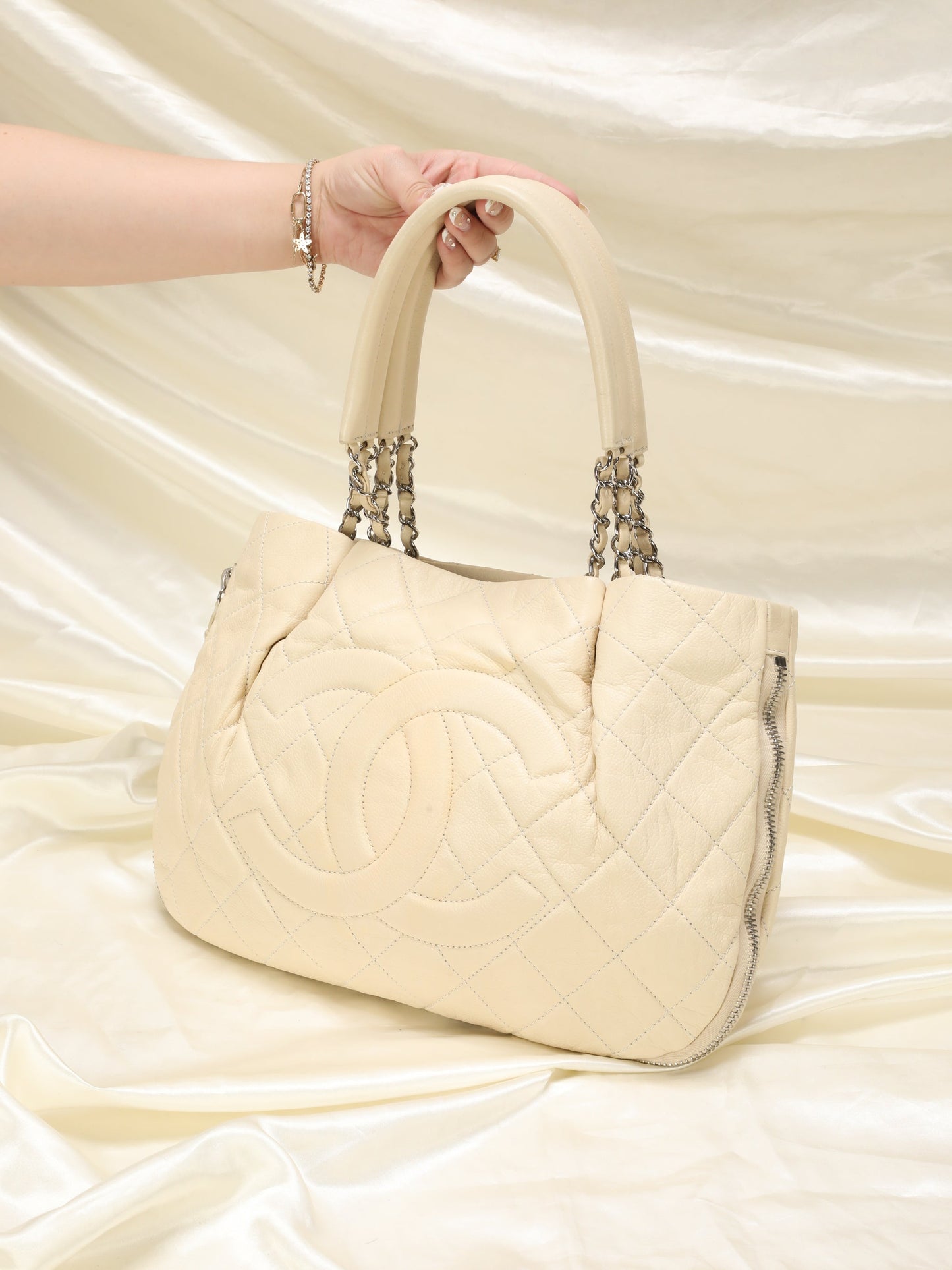 Chanel Timeless Caviar Quilted Tote