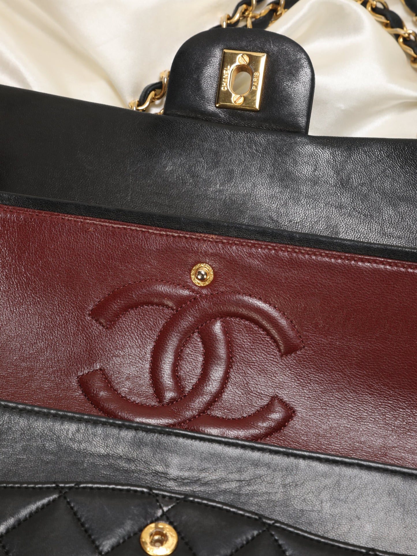 Chanel Medium Lambskin Double Flap