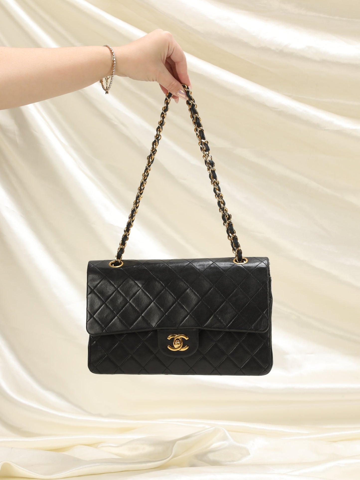 Chanel Medium Lambskin Double Flap