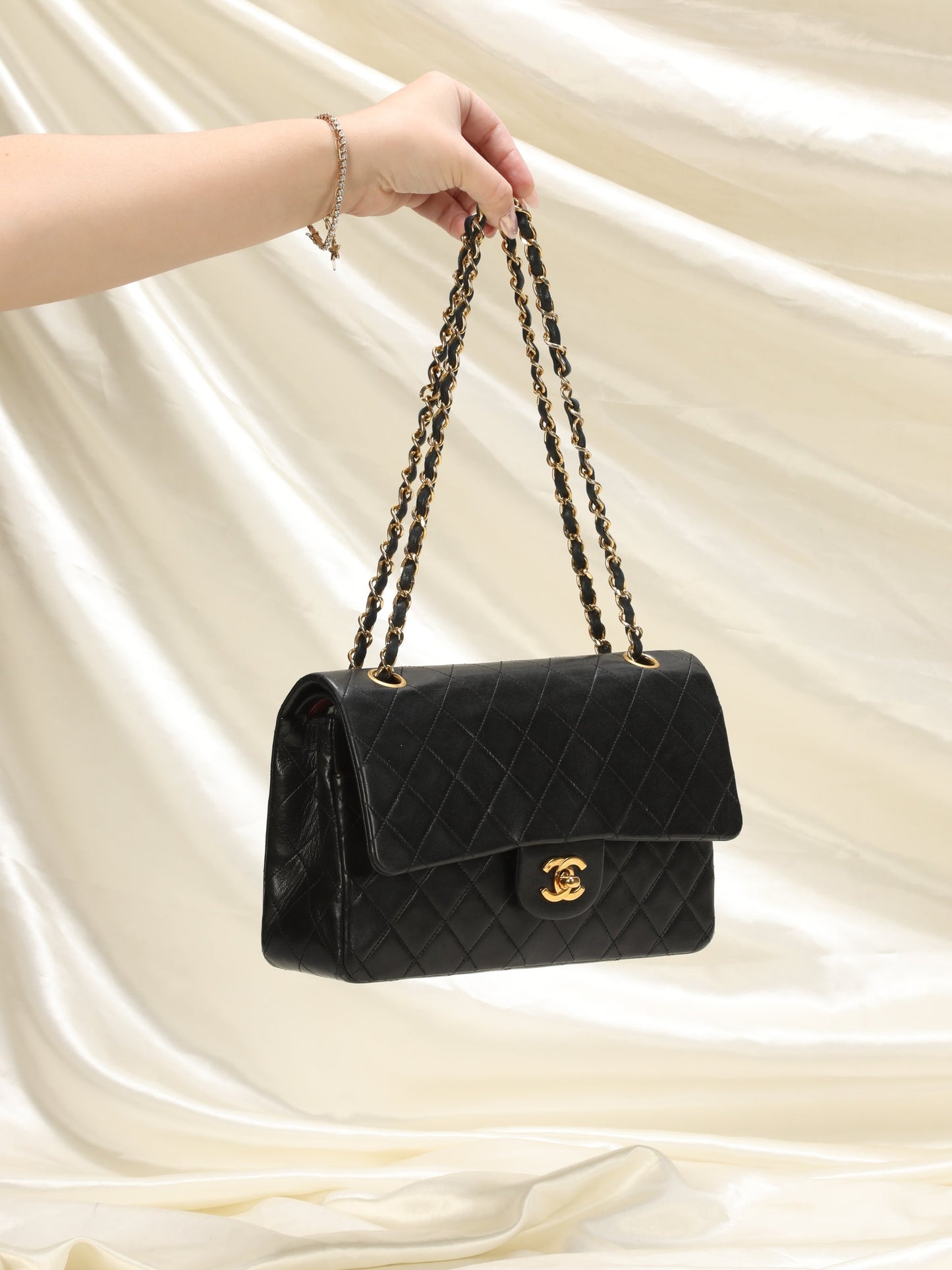 Chanel Medium Lambskin Double Flap