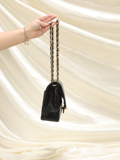 Chanel Medium Lambskin Double Flap