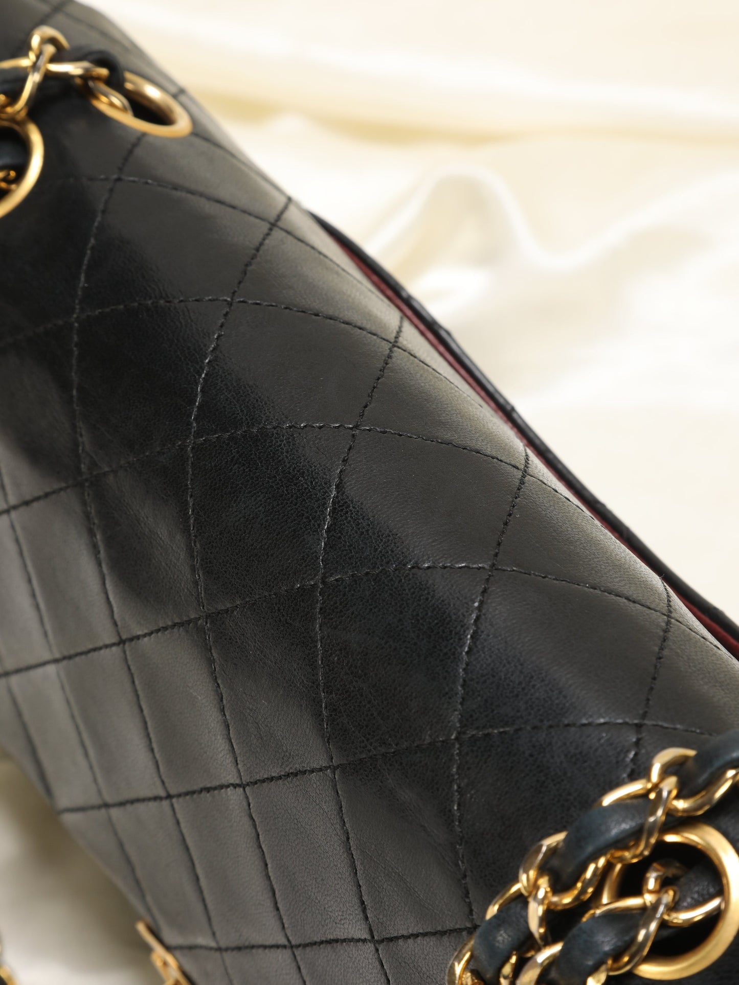 Chanel Medium Lambskin Double Flap