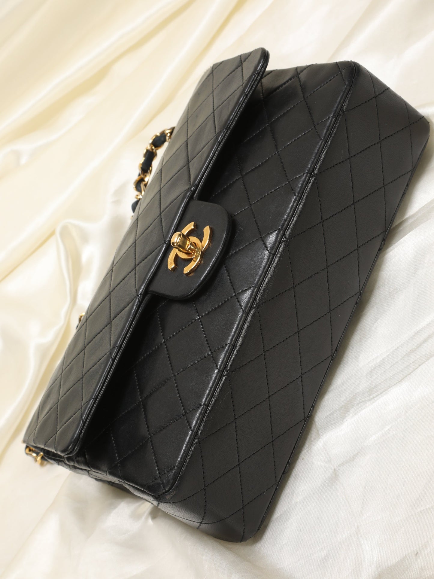 Chanel Medium Lambskin Double Flap