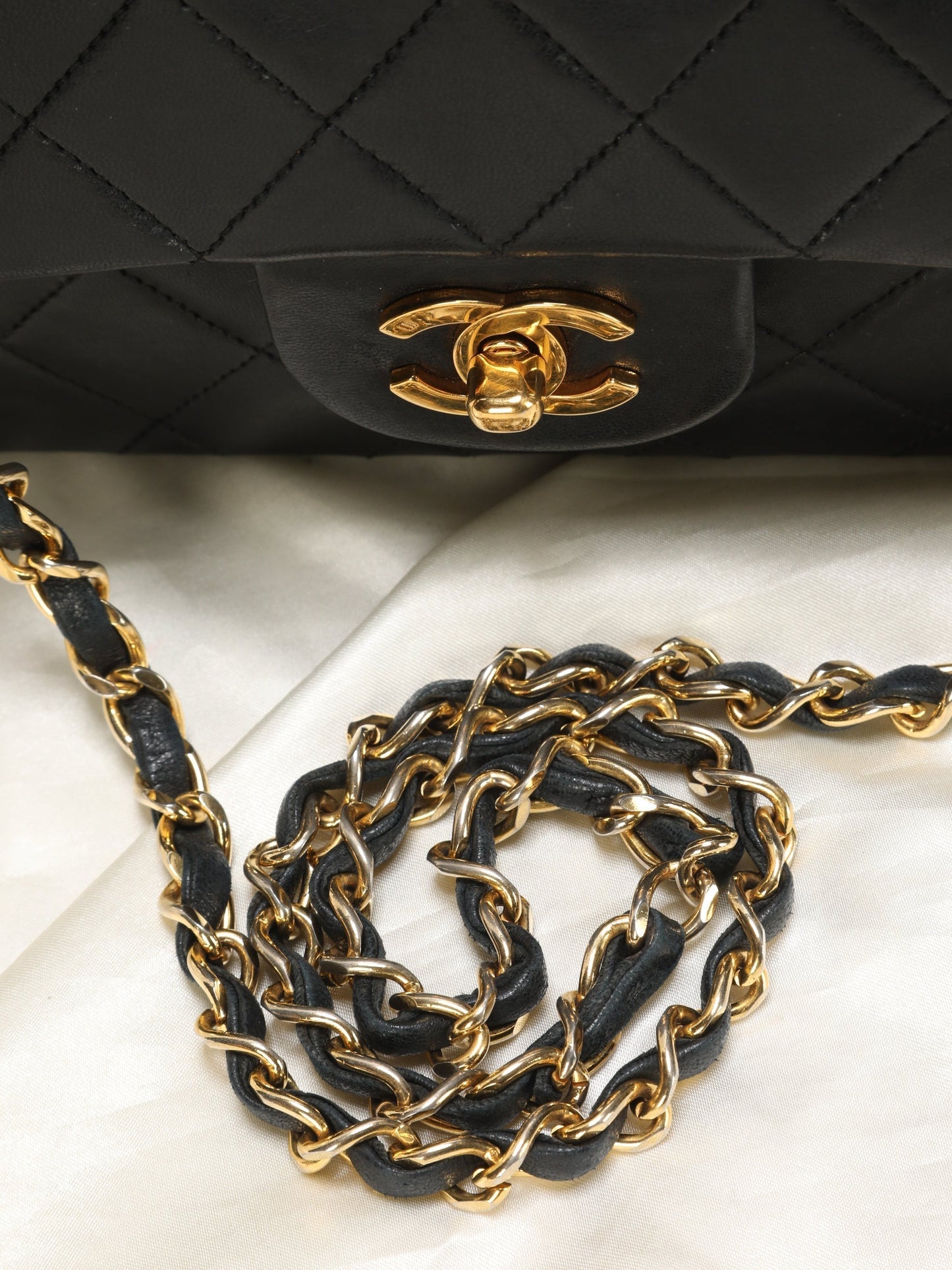Chanel Medium Lambskin Double Flap