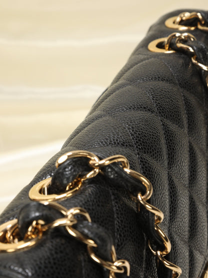 Chanel Caviar Jumbo Flap Bag