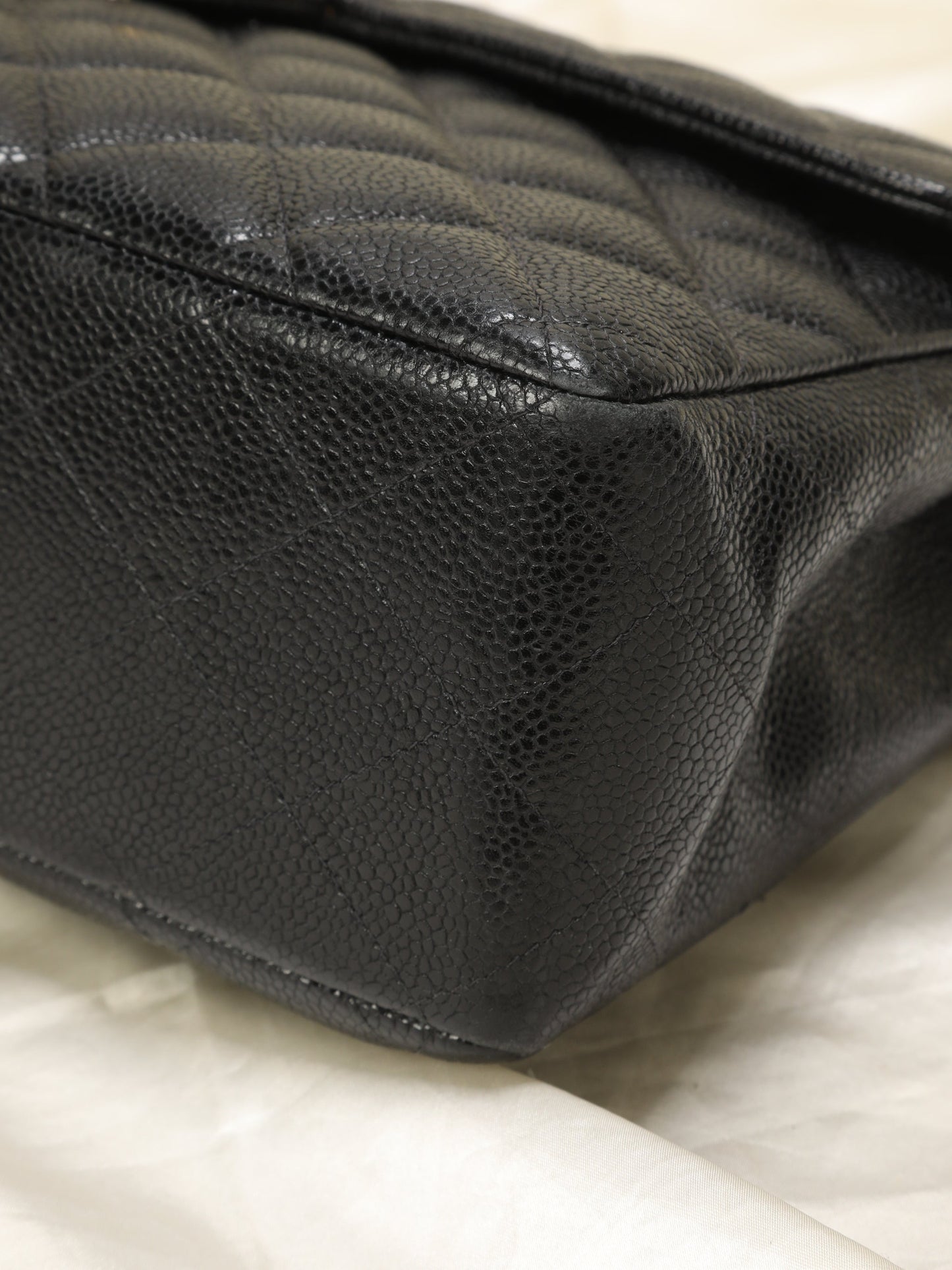 Chanel Caviar Jumbo Flap Bag