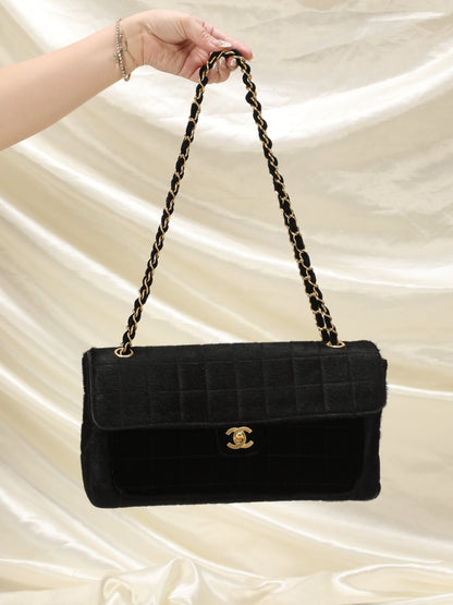 Chanel Pony Hair Half Flap