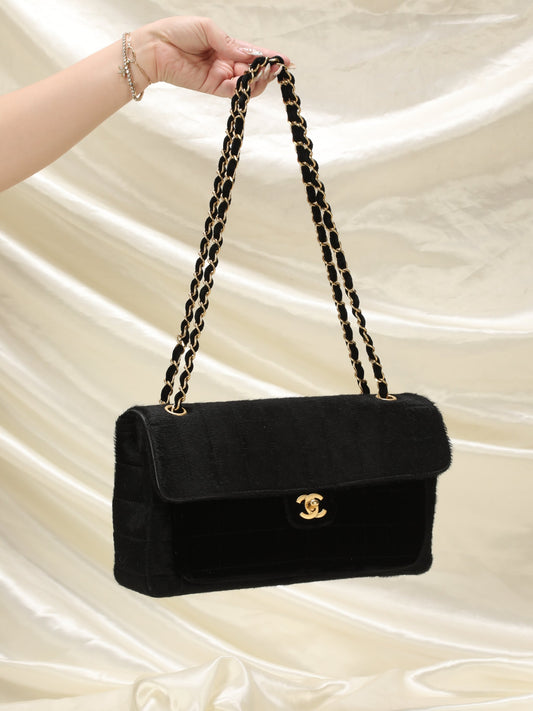 Chanel Pony Hair Half Flap