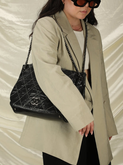 Chanel Wild Stitch Chain Flap Bag