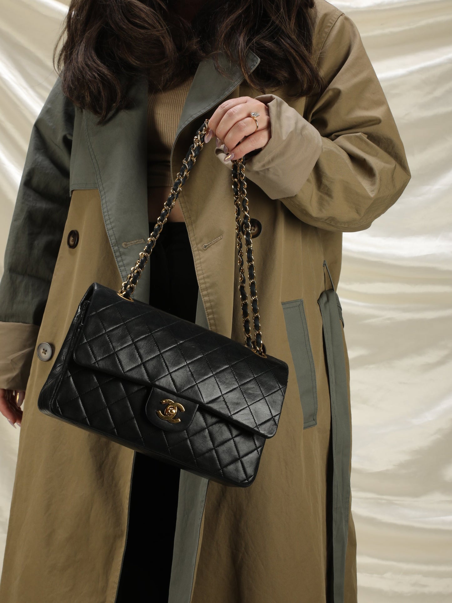 Chanel Medium Lambskin Double Flap