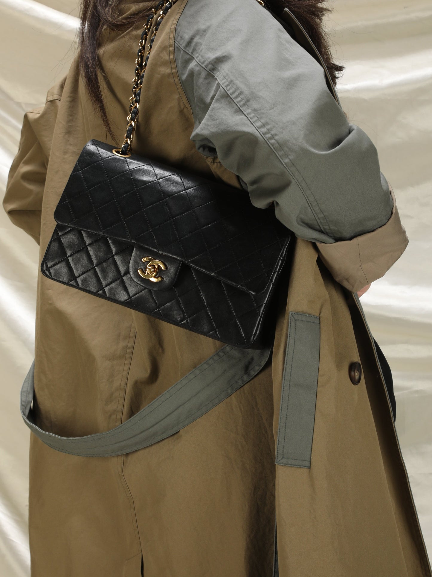 Chanel Medium Lambskin Double Flap
