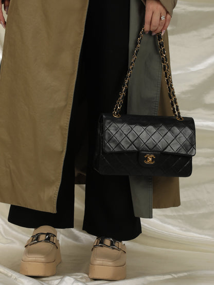 Chanel Medium Lambskin Double Flap