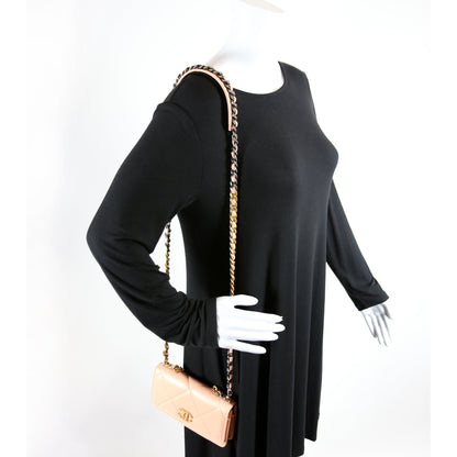 Chanel 19 WOC Quilted Lambskin RFID