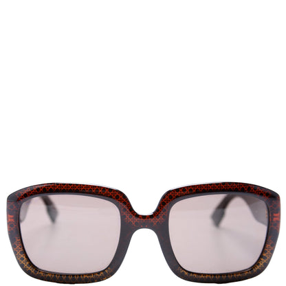 DDior Square Sunglasses Brown
