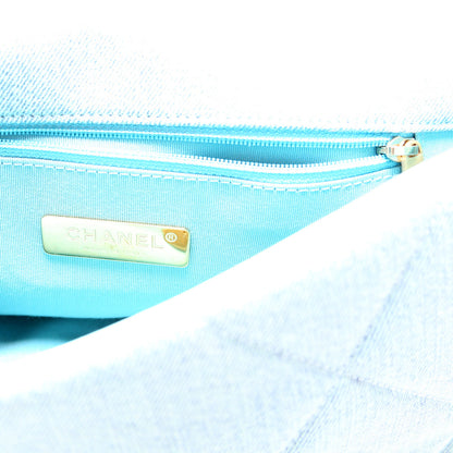 Chanel 19 Medium Denim 31M Blue