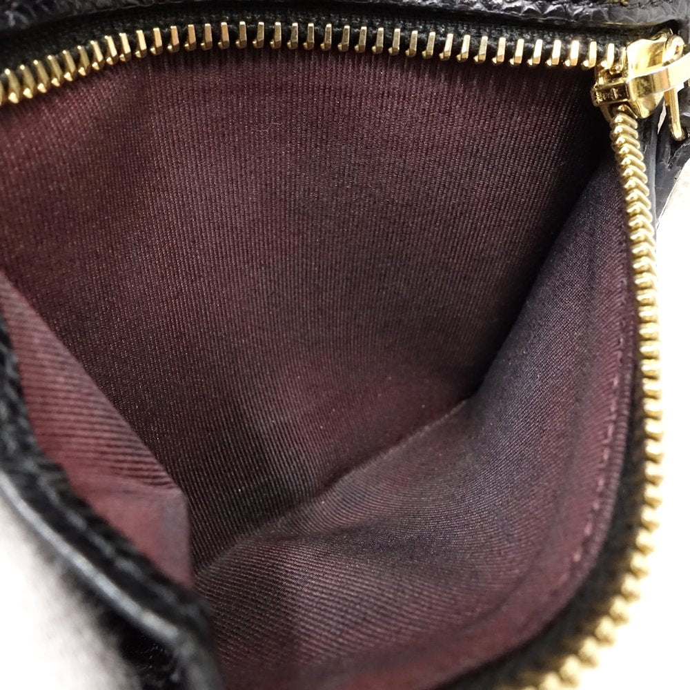 Chanel Caviar Skin Trifold Wallet Matelasse AP0231