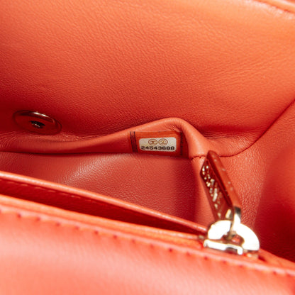 Chanel Sac Mini Square Classic Lambskin Single Flap