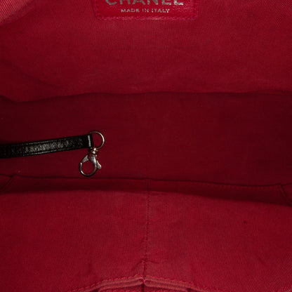 Brown Chanel Medium Bicolor Lambskin Gabrielle Crossbody