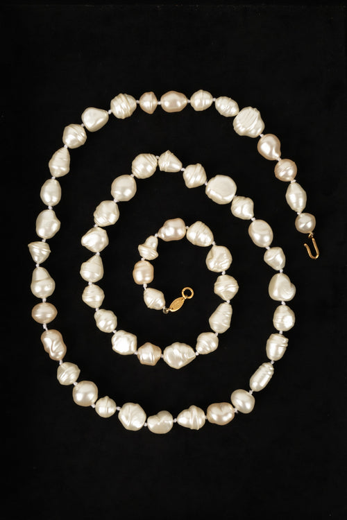 Collier de perles Chanel 1984