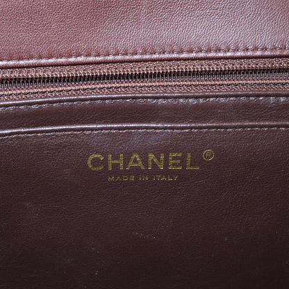 CHANEL Matelasse Lamb Skin Decamatelasse 34 Shoulder Bag