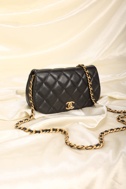 Chanel 2021 Calfskin Mini Flap Bag