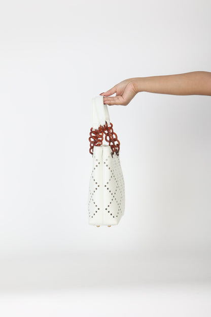Chanel 2003 Caviar Perforated Tote