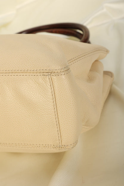 Chanel Caviar Acrylic Top Handle Tote