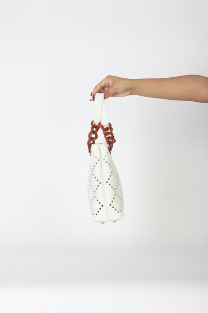Chanel 2003 Caviar Perforated Tote