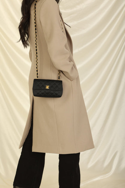 Chanel 1989 Satin Mini Flap