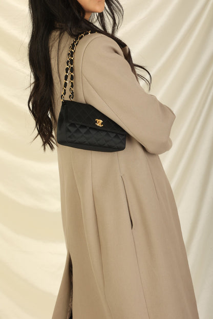 Chanel 1989 Satin Mini Flap