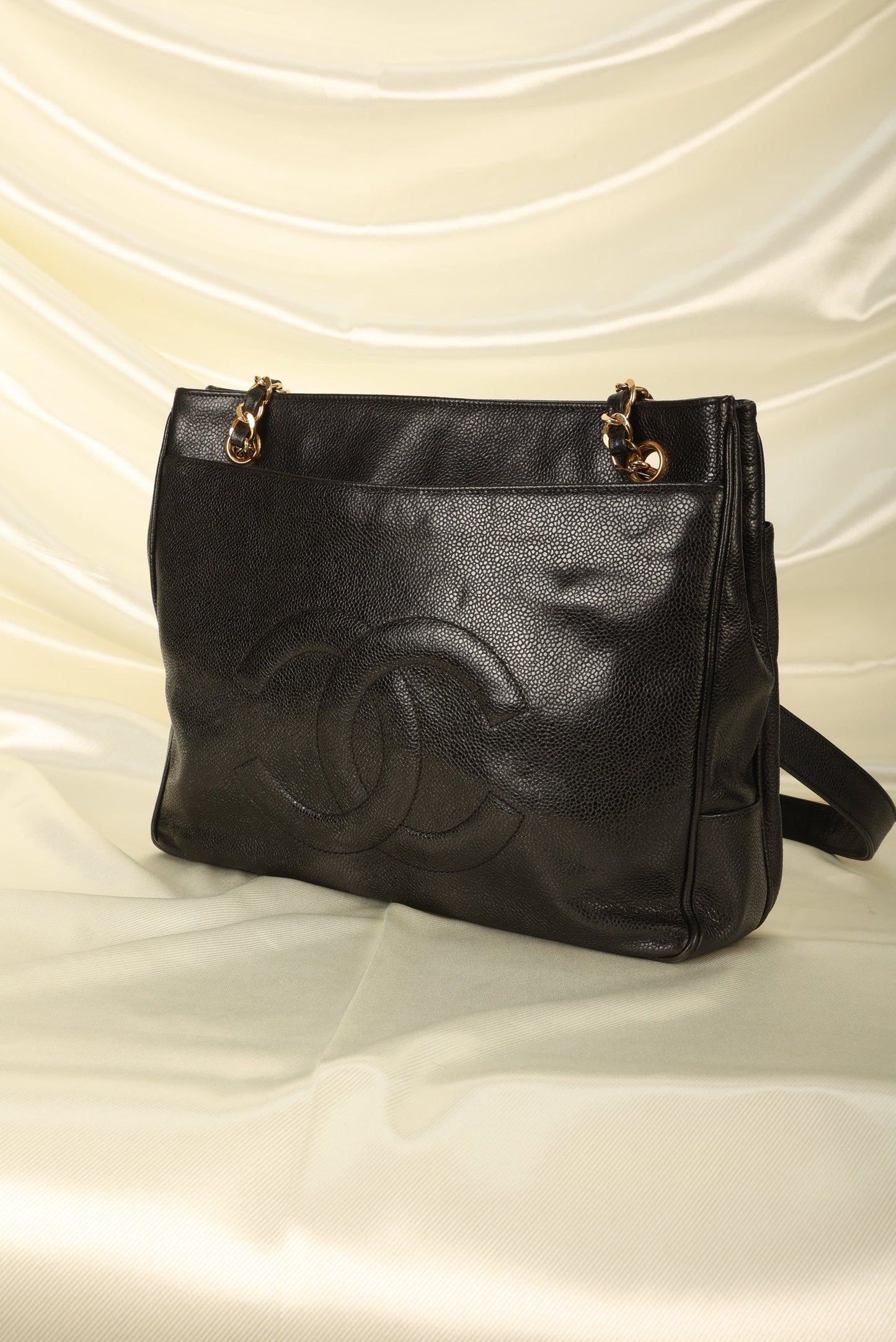 Chanel Caviar Double Sided Tote