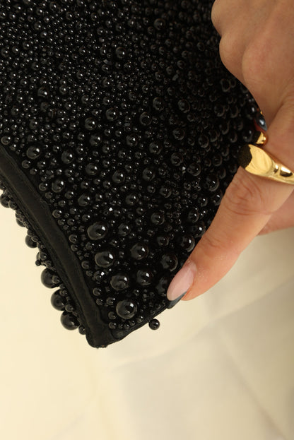 Extremely Rare Chanel 2000 Beaded Mini Chain Tote